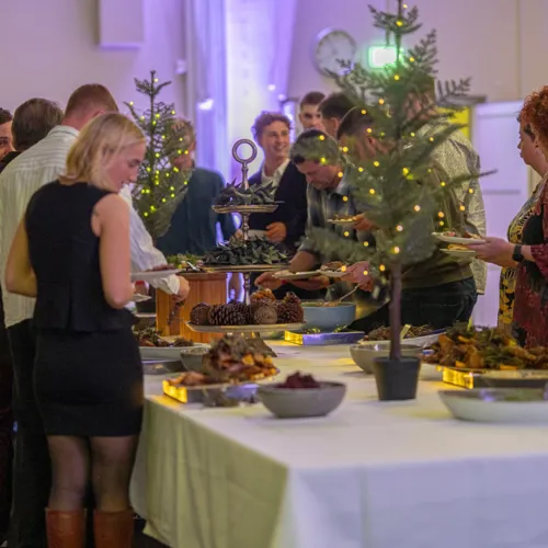 Gæster Står I Julebuffet