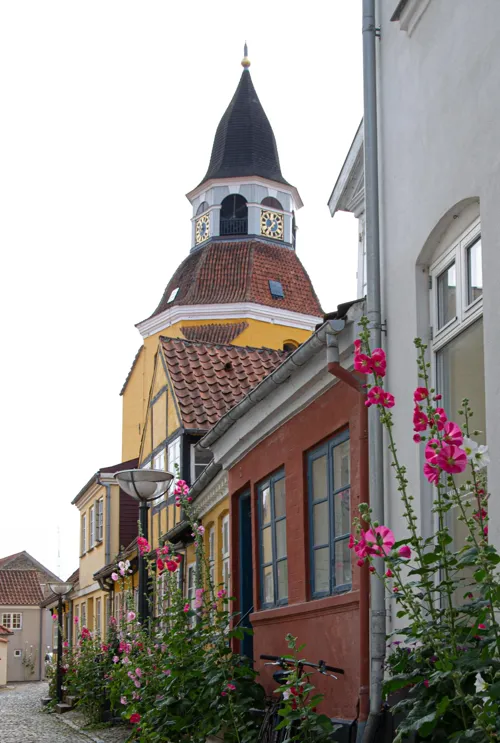 Gade Op Til Faaborg Klokketårn