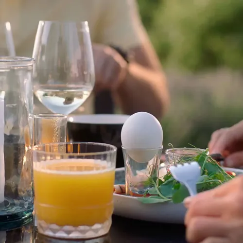 Morgenmad På Terrassen