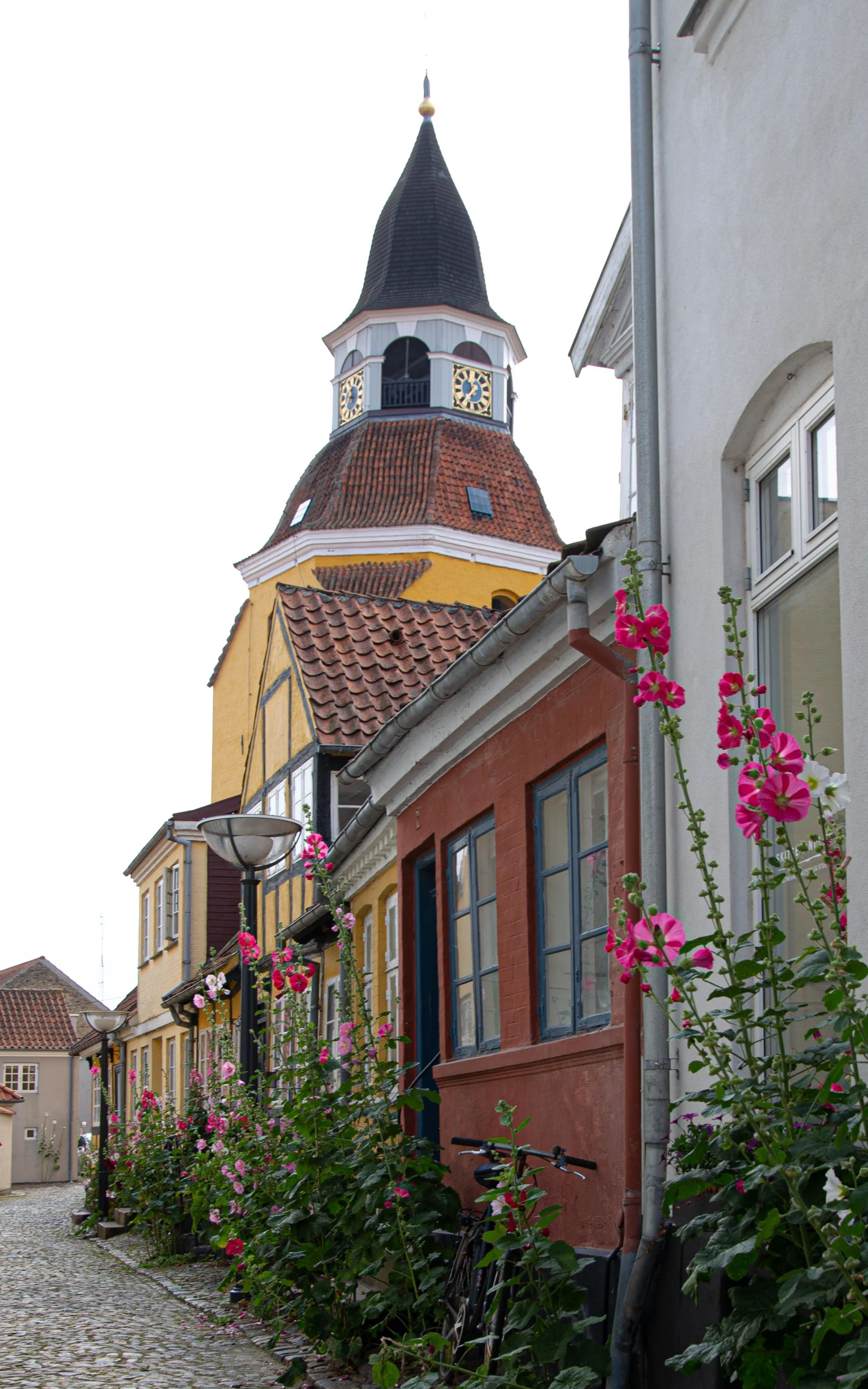 Gade Op Til Faaborg Klokketårn