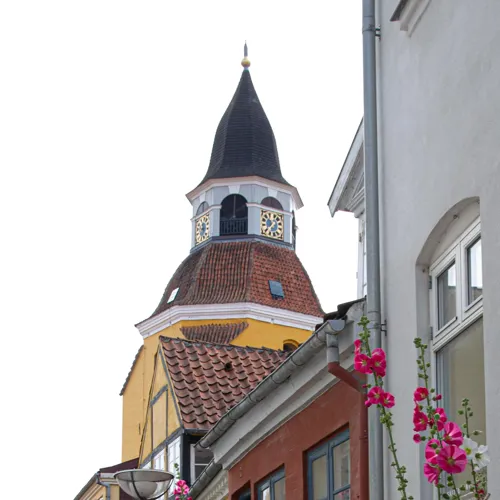 Gade Op Til Faaborg Klokketårn