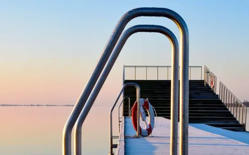 Faaborg Badeanstalt Vinter