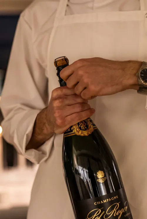 Champagne Åbnes
