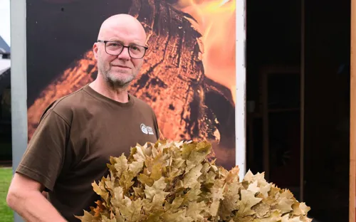 Thomas Banche StåR Med Blade Til Saunagus
