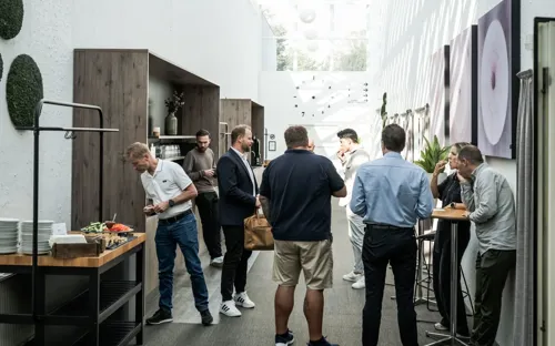 Eftermiddags Snacks Til Konference I Atrium