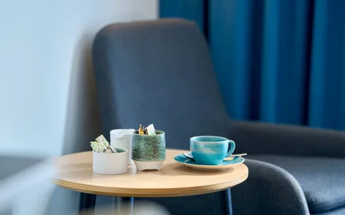 Standard Plus View Værelse Med Stol Og Kaffekop