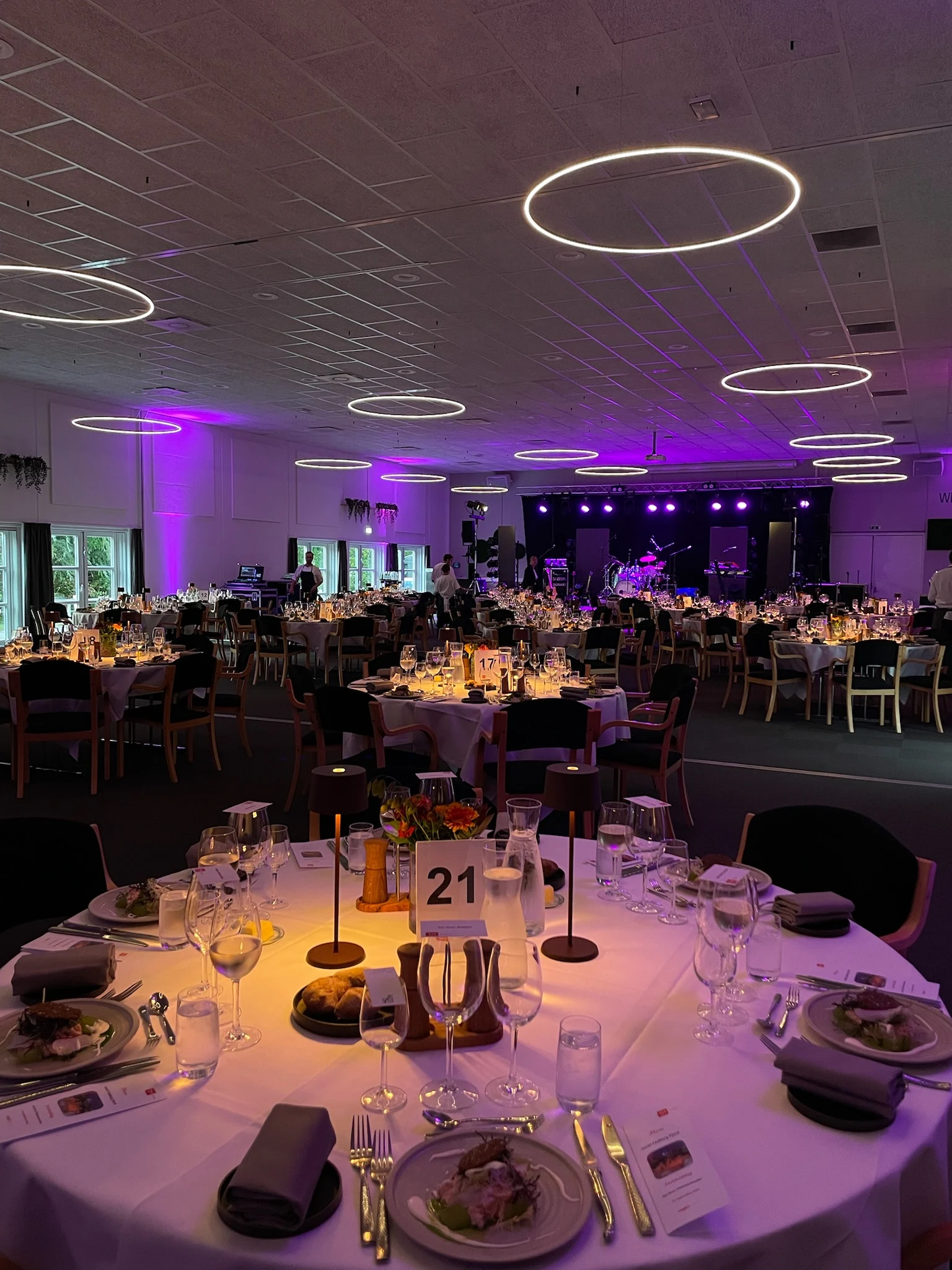 Opsætning Til Fest I Kongres