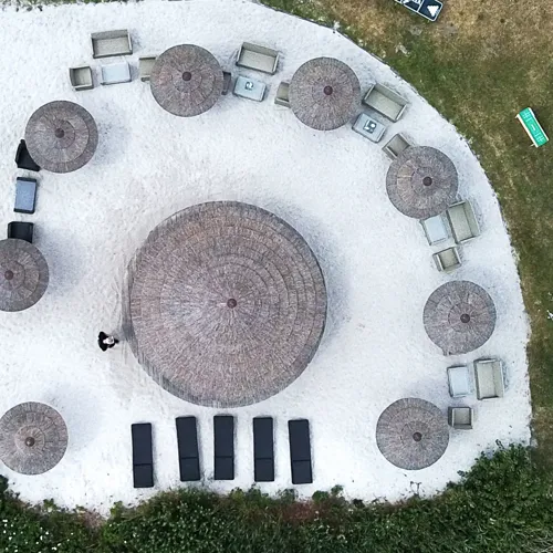 Strandbaren Drone