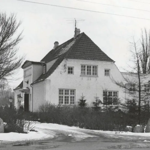 Historisk Billede Af Hotel Faaborg Fjord